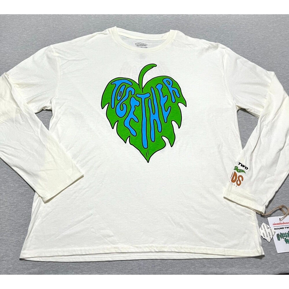 Round Two X Nickelodeon UO Exclusive Rakeem Miles Spongebob Together LS Tee XL